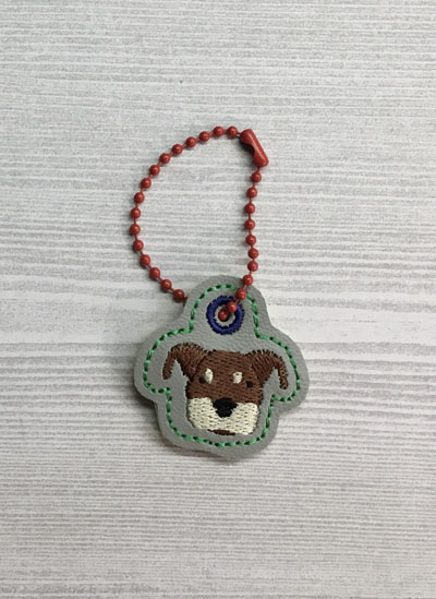 Rottweiler Dog Head Charm Digital File