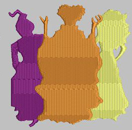 S Sisters Feltie Digital Design File