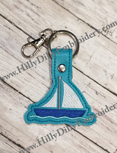 Sailboat1 Snap Tab Digital File