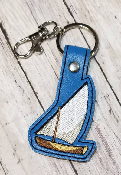 Sailboat Snap Tab Digital File