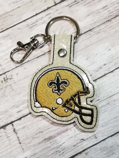 Saints Helmet Snap Tab Digital File