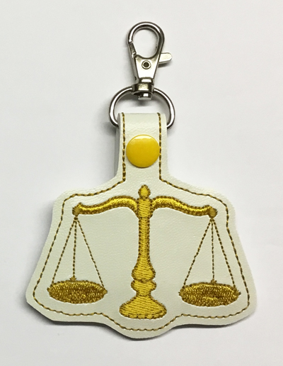Scales of Justice Snap Tab Digital File