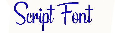 Create A Word Script Font Digital Design File