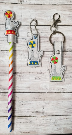 Circus Seal Design Set Digital File