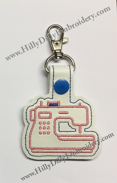 Sewing Machine1 Snap Tab Digital File