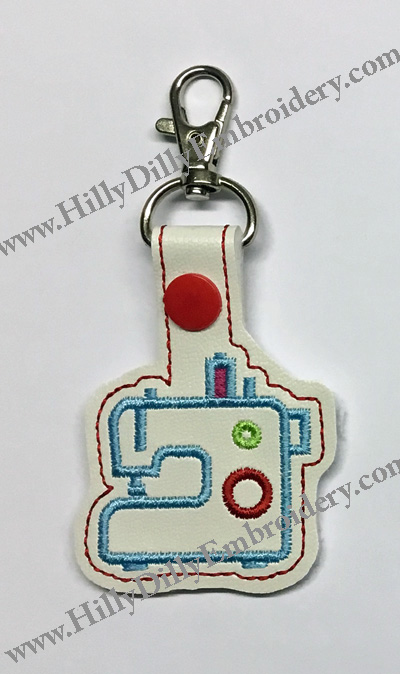 Sewing Machine2 Snap Tab Digital File
