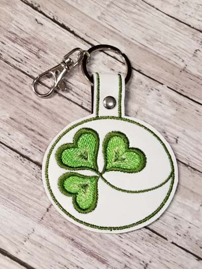 Shamrock Large Snap Tab Digital Fob File