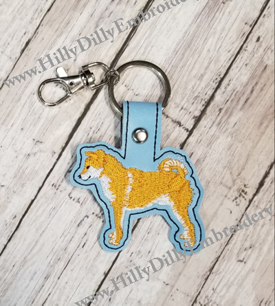 Shiba Inu Dog1 Snap Tab Digital File