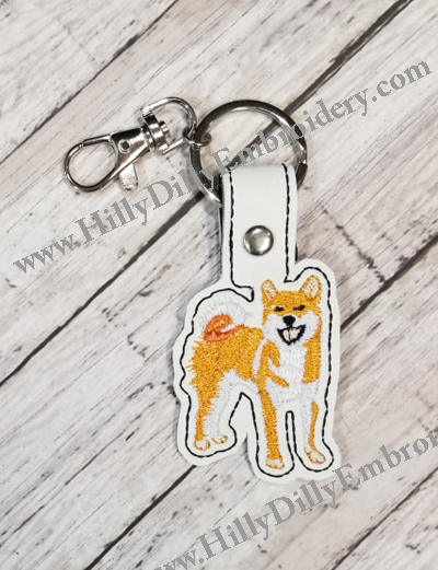 Shiba Inu Dog2 Snap Tab Digital File