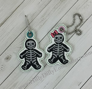 Skeleton Charms Digital File