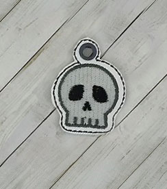Skull Head Charm Digital File