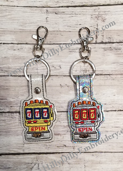 Slot Machine Snap Tab Digital File