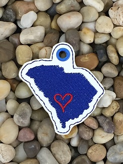 South Carolina State Eyelet Digital File