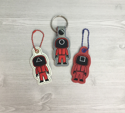 Red Men Fob & Eyelet set Digital Design File