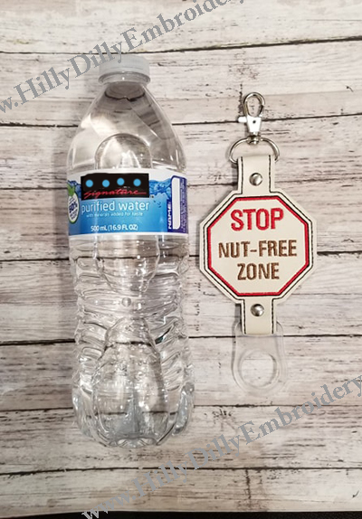 STOP Nut Free Bottle Holder Digital File