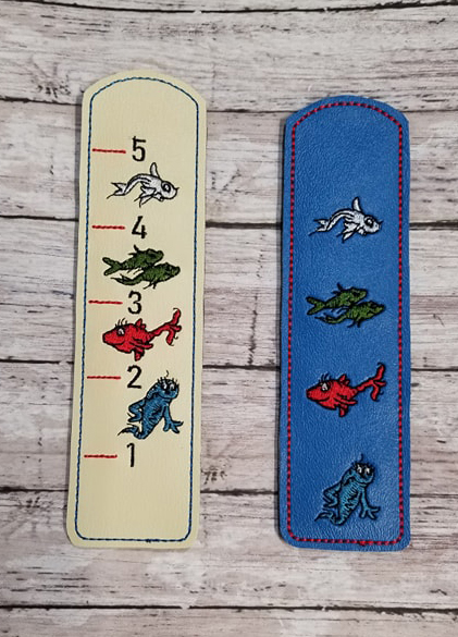 Sue Fish Book Marker Digital File