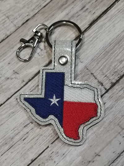 Texas State Flag Snap Tab Digital File
