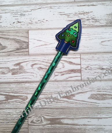 Tree1 Pencil Topper Digital File