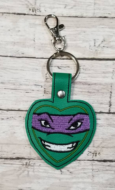 Turtle Heart Vinyl Snap Tab Digital File