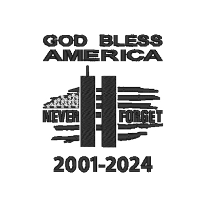 Twin Towers 2001-2024 -  2 Sizes Digital Design File