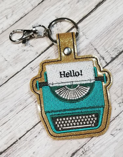 Typewriter Snap Tab Digital File