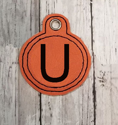 U Circle Eyelet Digital File