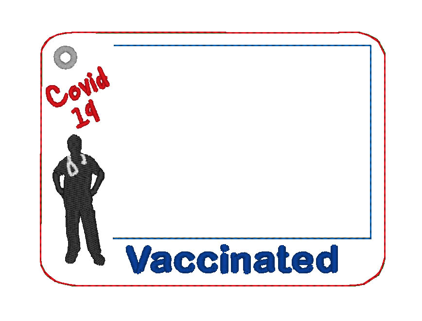 Vaccine Card Holder Nurse Boy