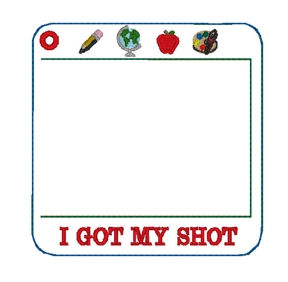 Vaccine Card Holder School2