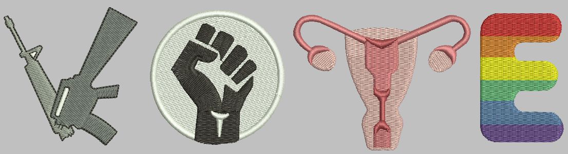 Vote for Rights 6x10 Design digital File