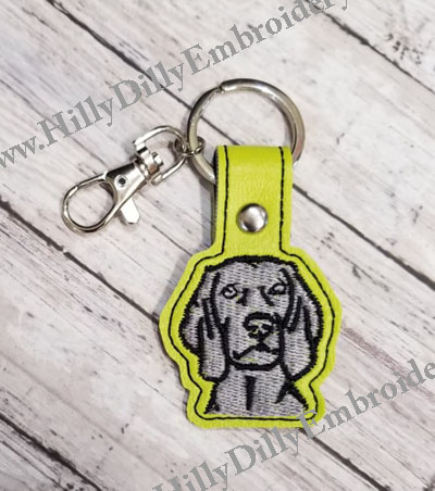 Weimaraner Snap Tab Digital File