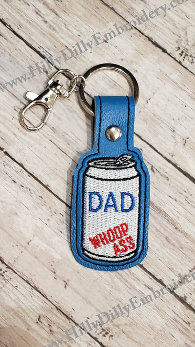 Whoop Ass Can of DAD Snap Tab Digital File
