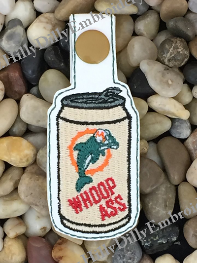 Whoop Ass Can Dolphin Snap Tab Digital File