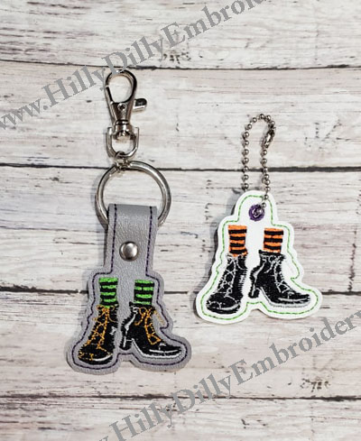 Witch Shoes Snap Tab Digital File