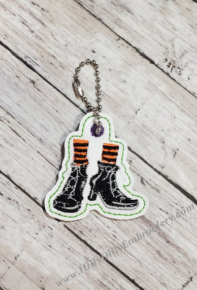 Witch Shoes Eyelet Design Digital File