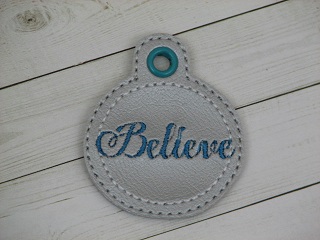 Believe Circle Eyelet Digital File