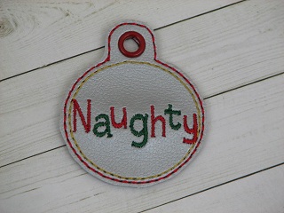 Naughty Circle Eyelet Digital File