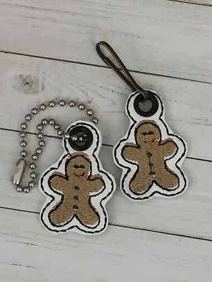 Gingerbread man Charm Digital File