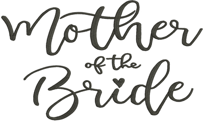 Mother of the Bride Wording Digital Design File