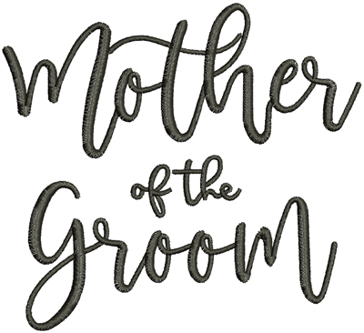 Mother of the Groom Wording Digital Design File