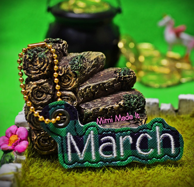 March Month Charm Digital File