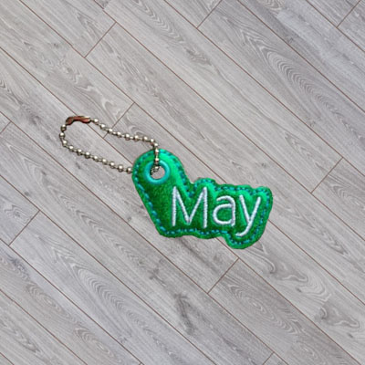 May Month Charm Digital File