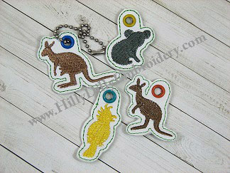 Aussie2 Charm Set Digital Design File