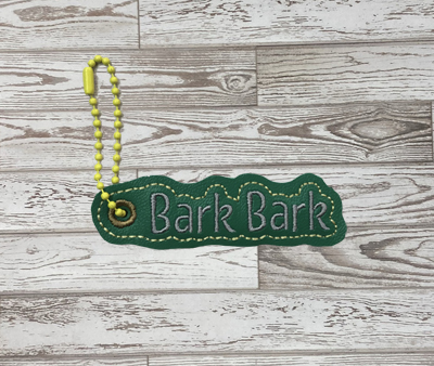 Bark Bark Word Charm Digital File