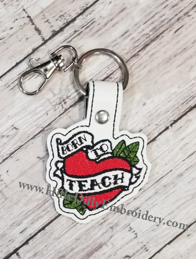 Born To Teach Snap Tab Digital File