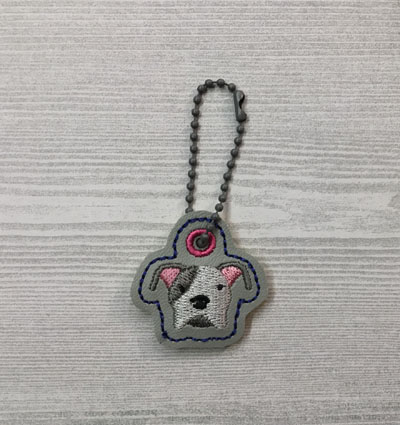 Boxer Dog Head Charm Digital File