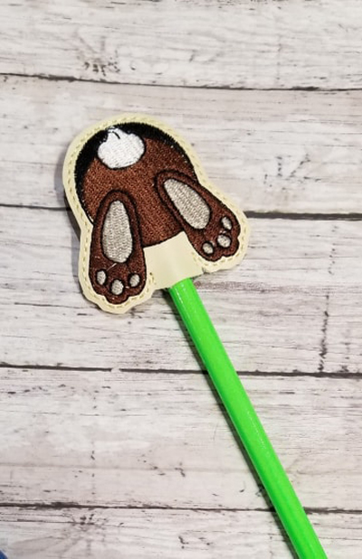 Bunny Butt Pencil Topper Digital File