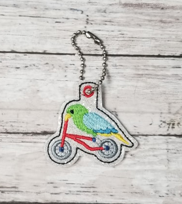 Circus Bird Bike Chamr Digital File