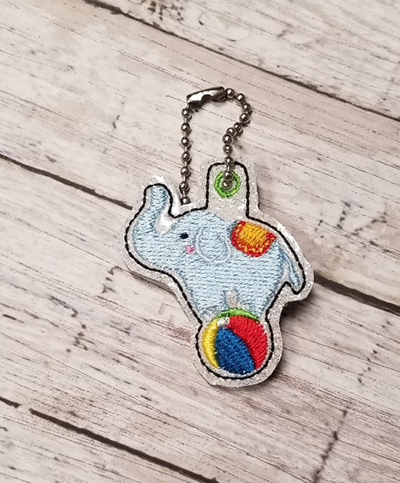 Circus Elephant Chamr Digital FIle