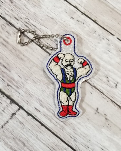 Circus Strongman Charm Digital File