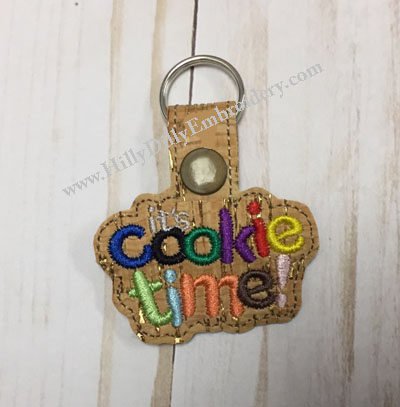 Its Cookie Time Snap Tab Digital Design File